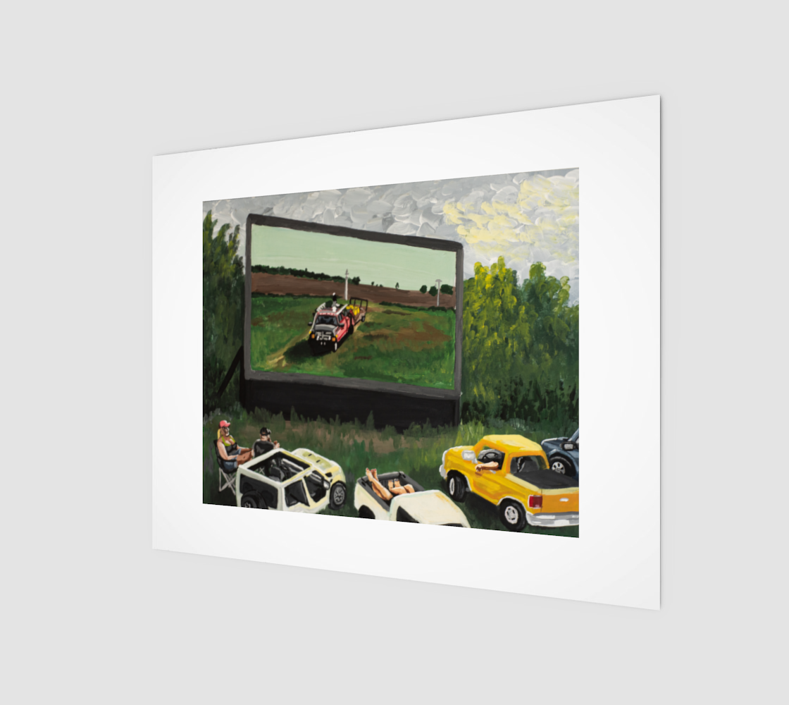 "Experiential Cinema" - Open Edition Fine Art Print