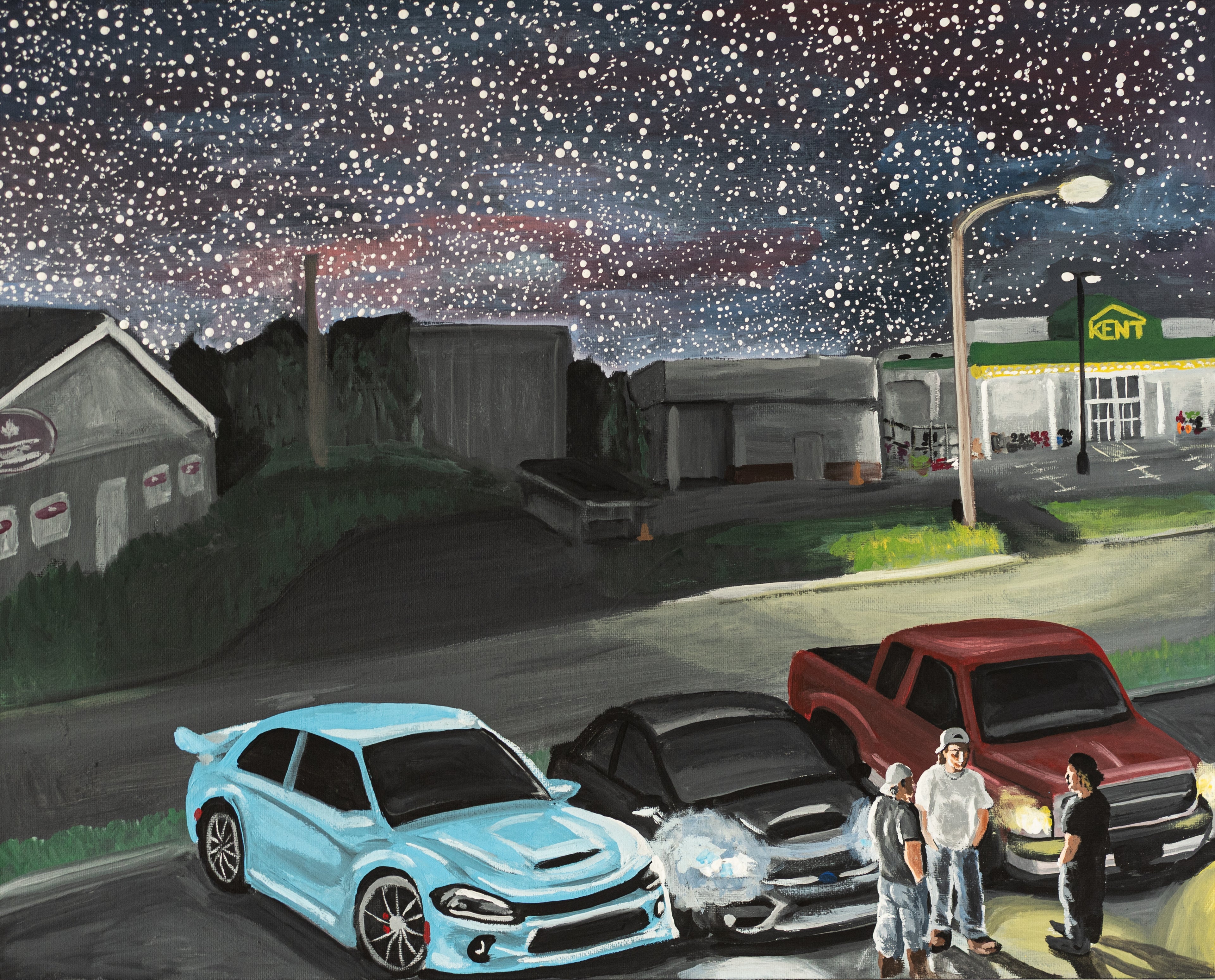 "Nothing Happens Here" Limited Edition Print