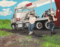 "Thinking of Moving Out West" - OPEN EDITION FINE ART PRINT